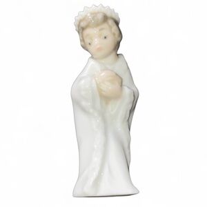 LLADRO ‘Mini Reyes’ Porcelain Nativity Ornament Wise Men King